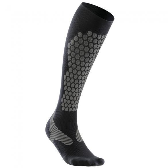 2XU Elite Alphine kompressions socks schwarz/grau Damen WA1998e 2015 WA1998eBLK